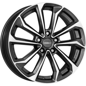 Dezent KS dark Gunmetal/polished 7,5x18 5x114.3 ET45 CB67,1 60° 730 kg