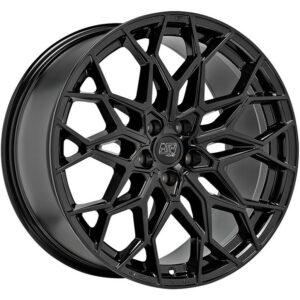 MSW 51 Gloss Black 8,5x21 5x120 ET43 CB72,6 60° 1050 kg
