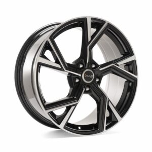 Avus AF20 Black Polished 8x18 5x112 ET28 CB66,6 R13 750 kg