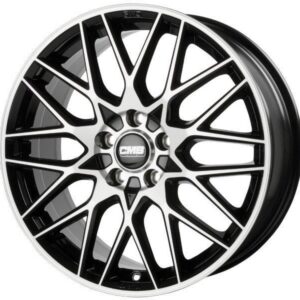 CMS C25 Diamond Black Gloss 9x20 5x112 ET57 CB66,6 R14 1000 kg C25 9020 57 82S DB