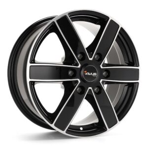Avus AC-V61 Black Polished 6,5x16 6x125 ET68 CB74,1 60° 1215 kg
