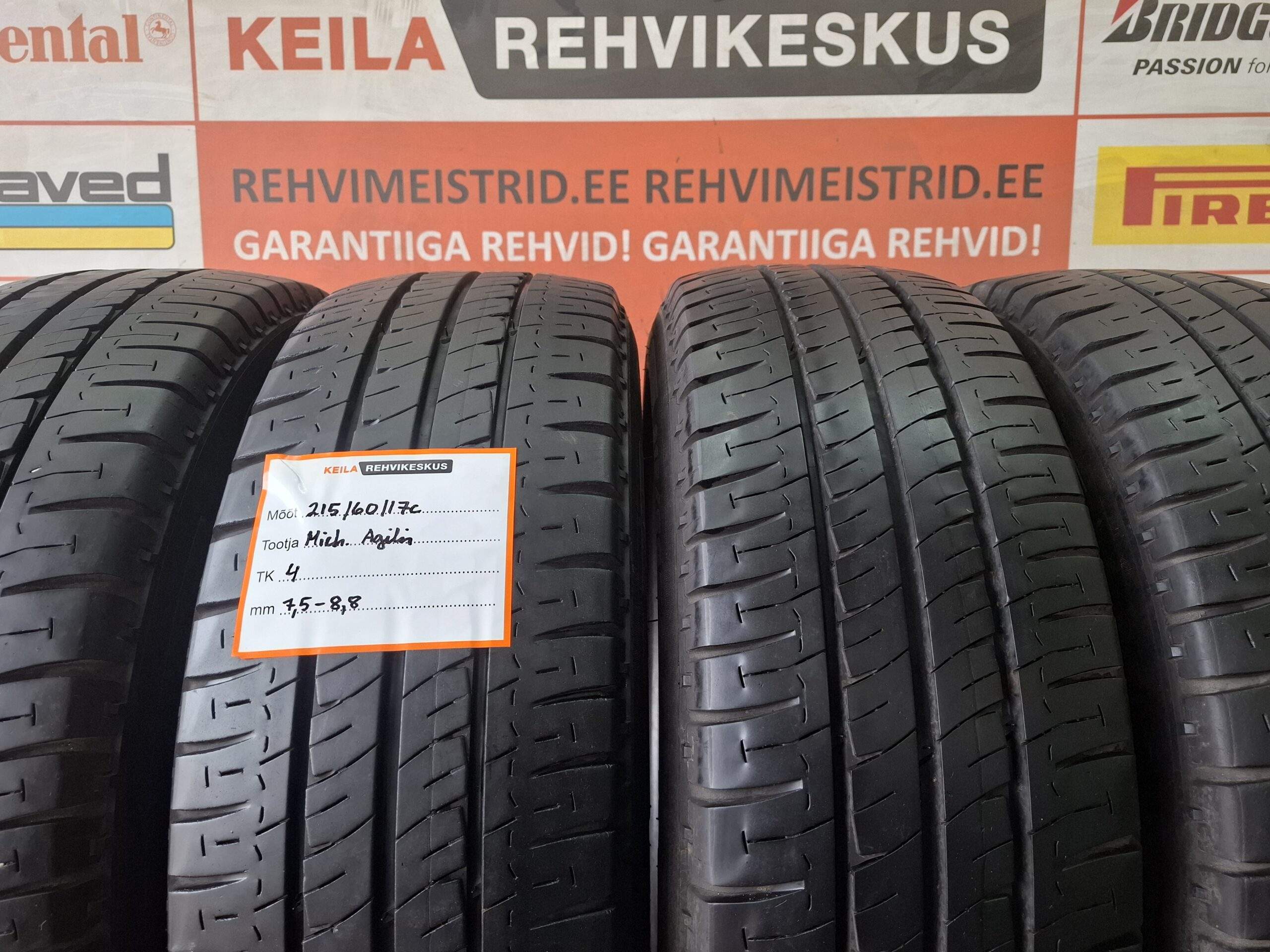 #215/60/17c Michelin Agilis