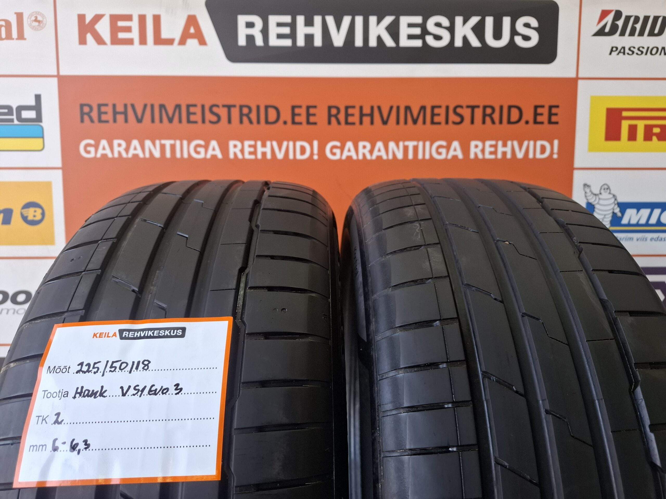#225/50/18 Hankook Vs1Evo3