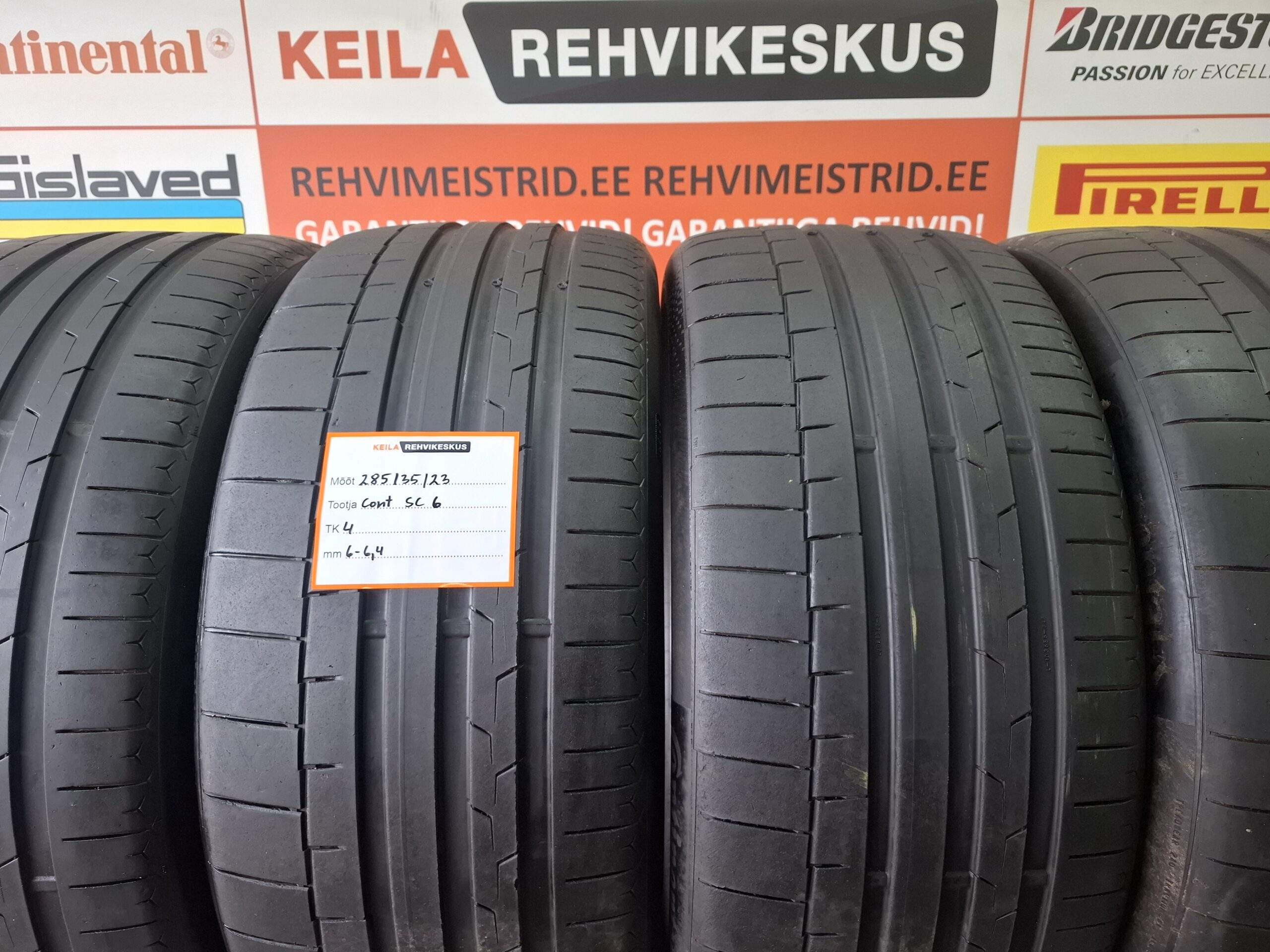 #285/35/23 Continental SportContact6