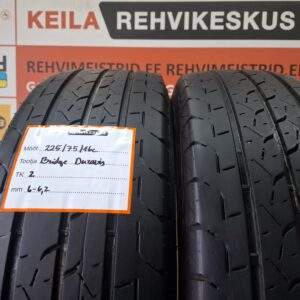 #225/75/16c Bridgestone Duravis