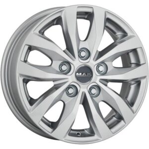 MAK Load 5 Silver 7x17 5x120 ET55 CB65,1 R14 1200 kg F70705DSI55IG3X