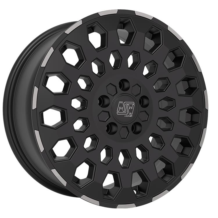 MSW 99 Van Matt Black Lip Polished 8x18 5x108 ET45 CB65,1 60° 1000 kg W19423001TO3