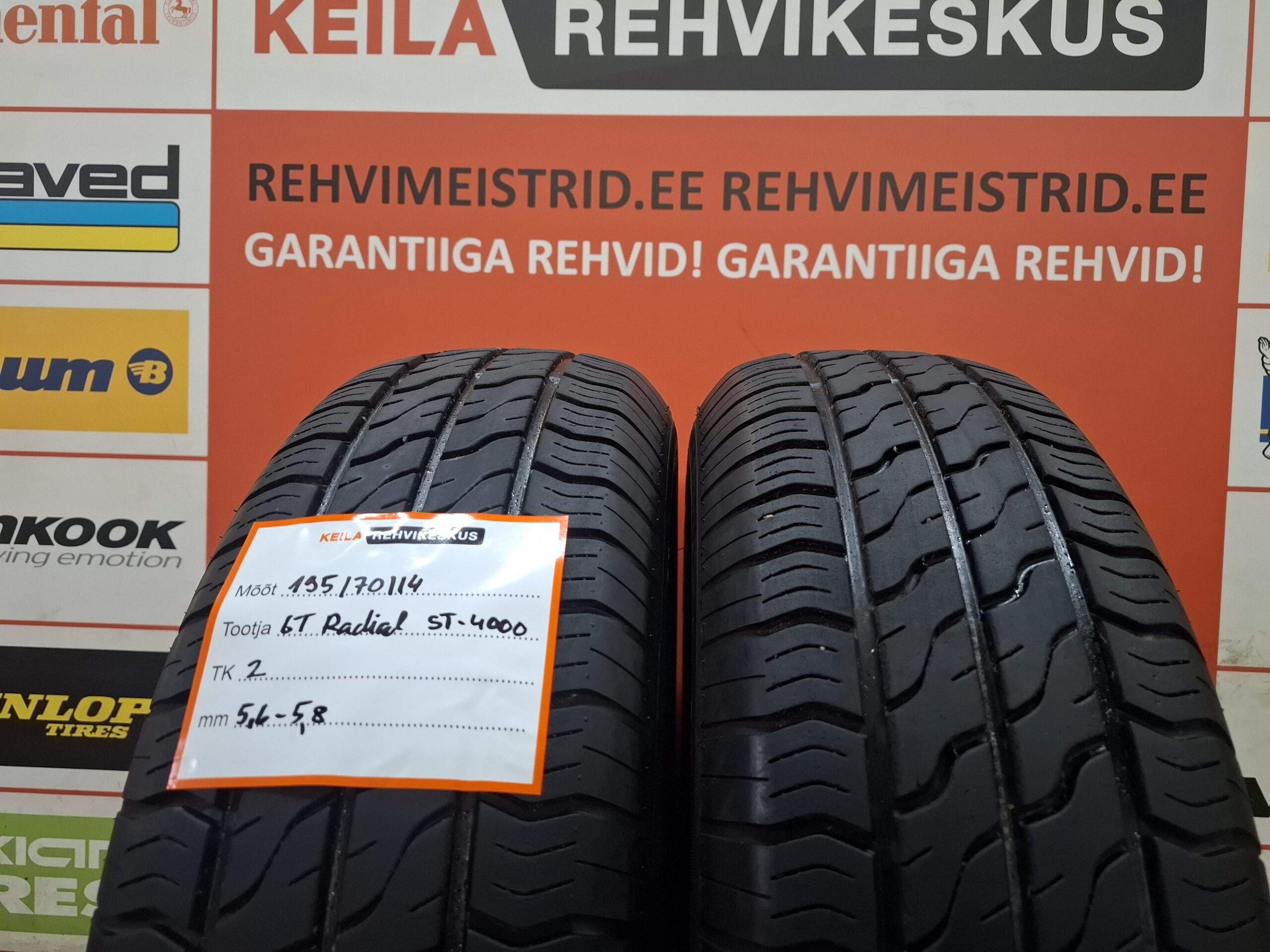 #195/70/14 Gt Radial ST-4000