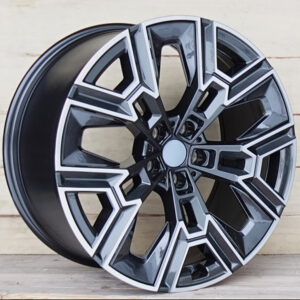 AMZ H3446F MG Gray polished ET28 CB66.5 ID7857