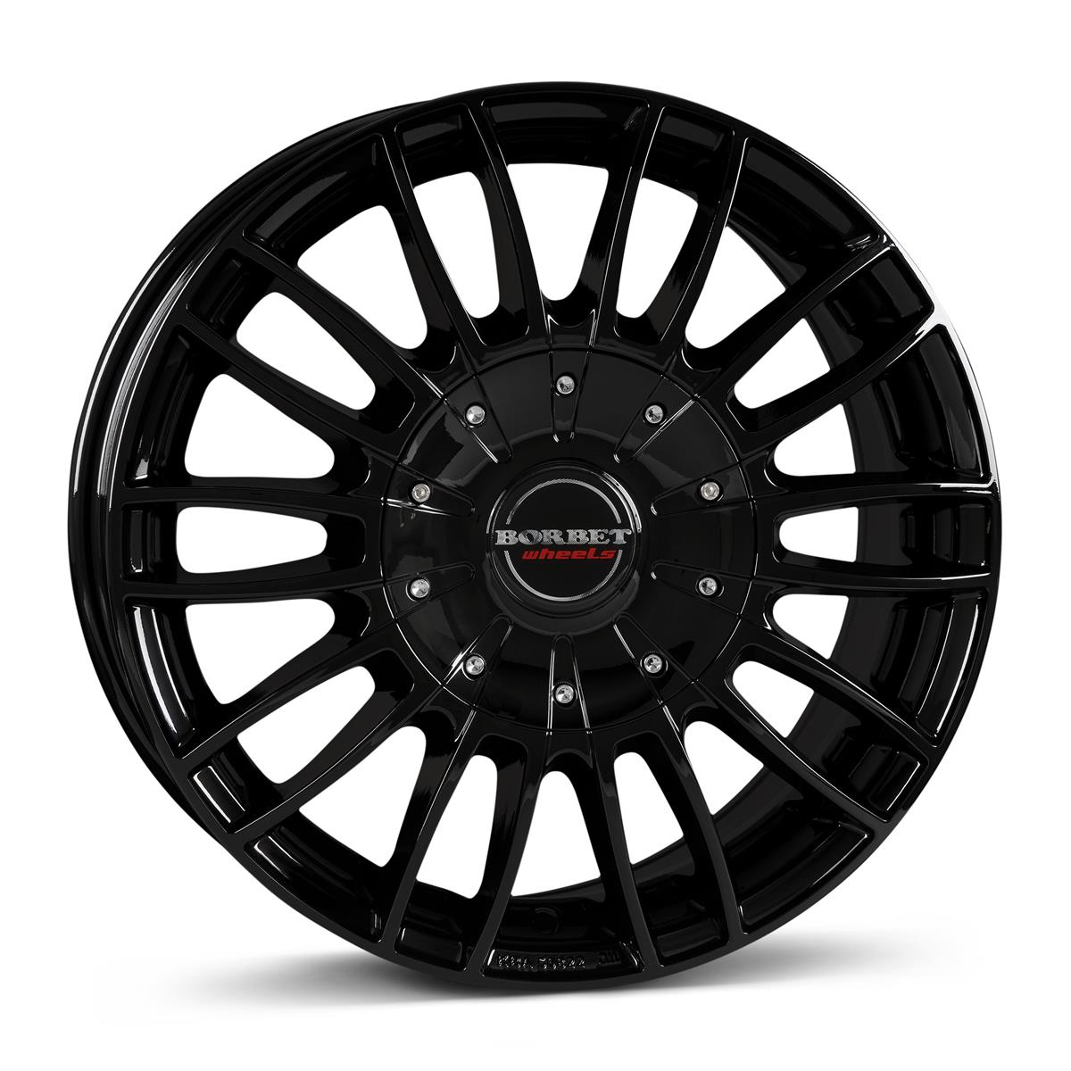 Borbet CW3 black glossy 9x20 6x120 ET51 CB74,5 60° 1100 kg 222770