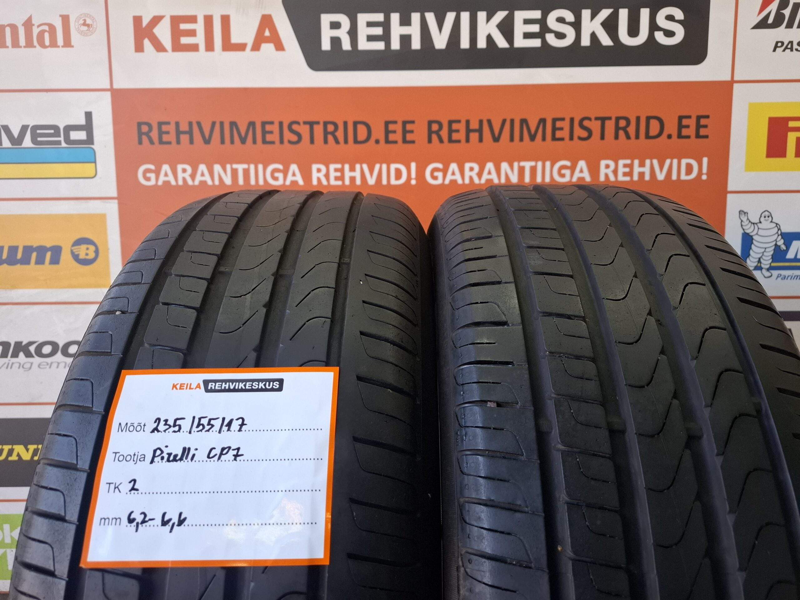 #235/55/17 Pirelli CP7
