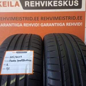 #205/50/17 Dunlop SportBluResponse