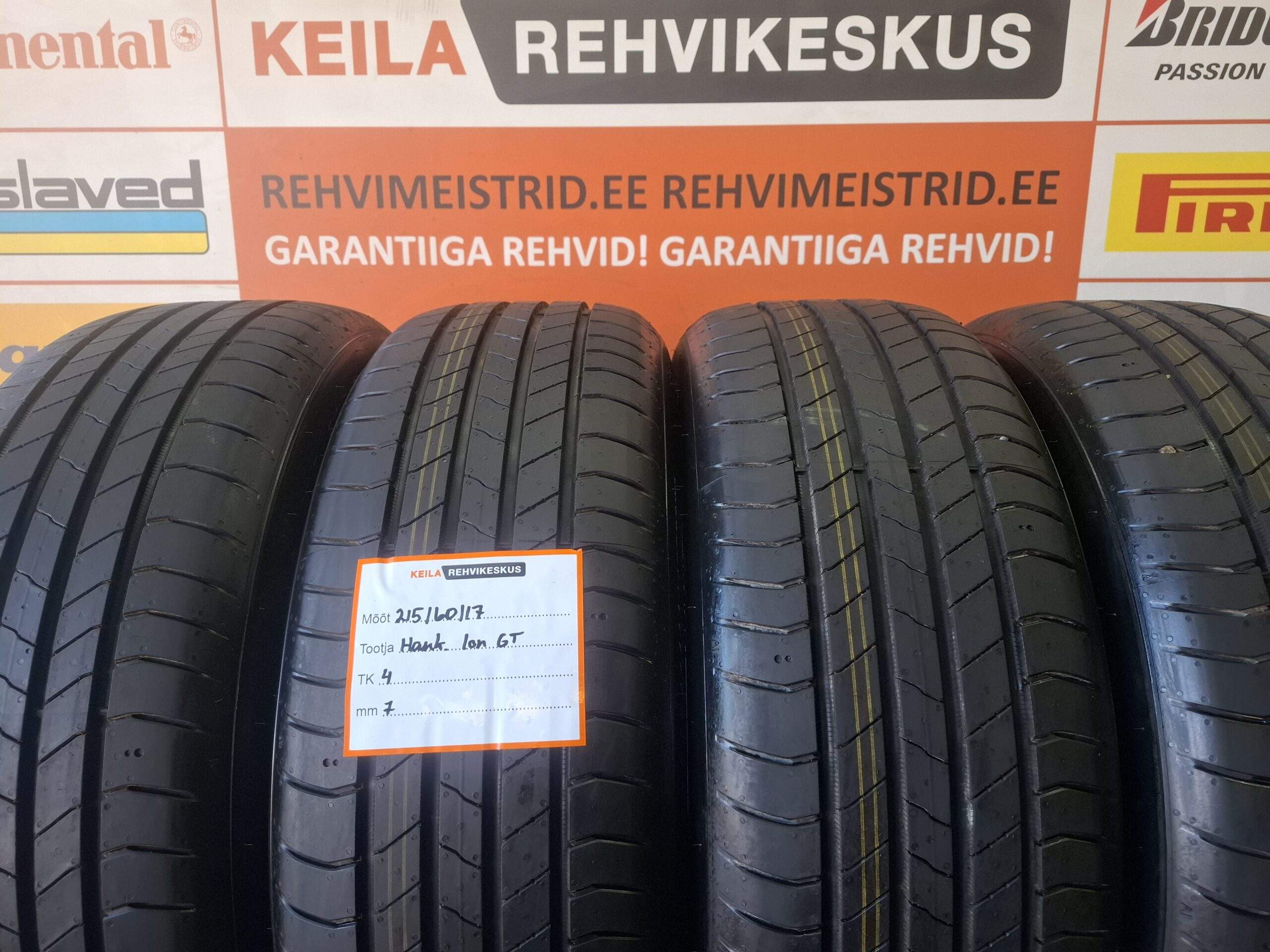 #215/60/17 Hankook Ion GT