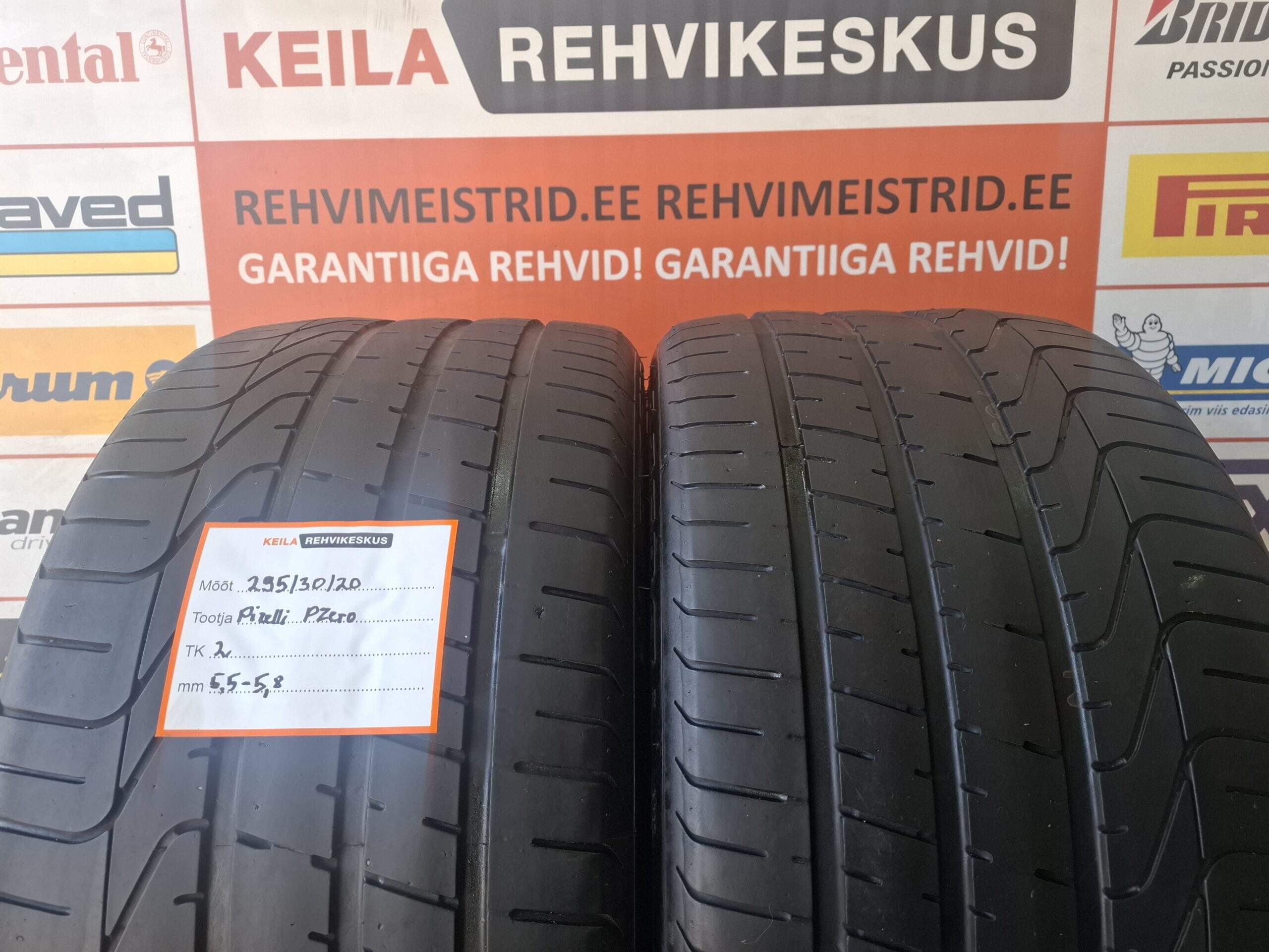 #295/30/20 Pirelli Pzero