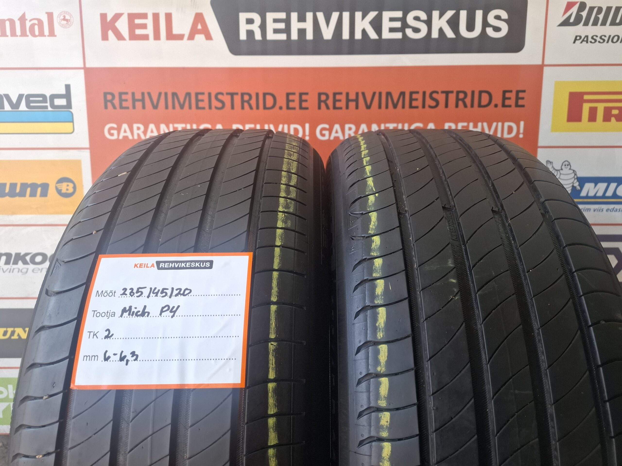 #235/45/20 Michelin Primacy4