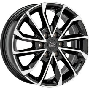 MSW 42 Van Gloss Black Full Polished 7,5x19 6x120 ET52,5 CB74,5 60° 1250 kg W19473001T56