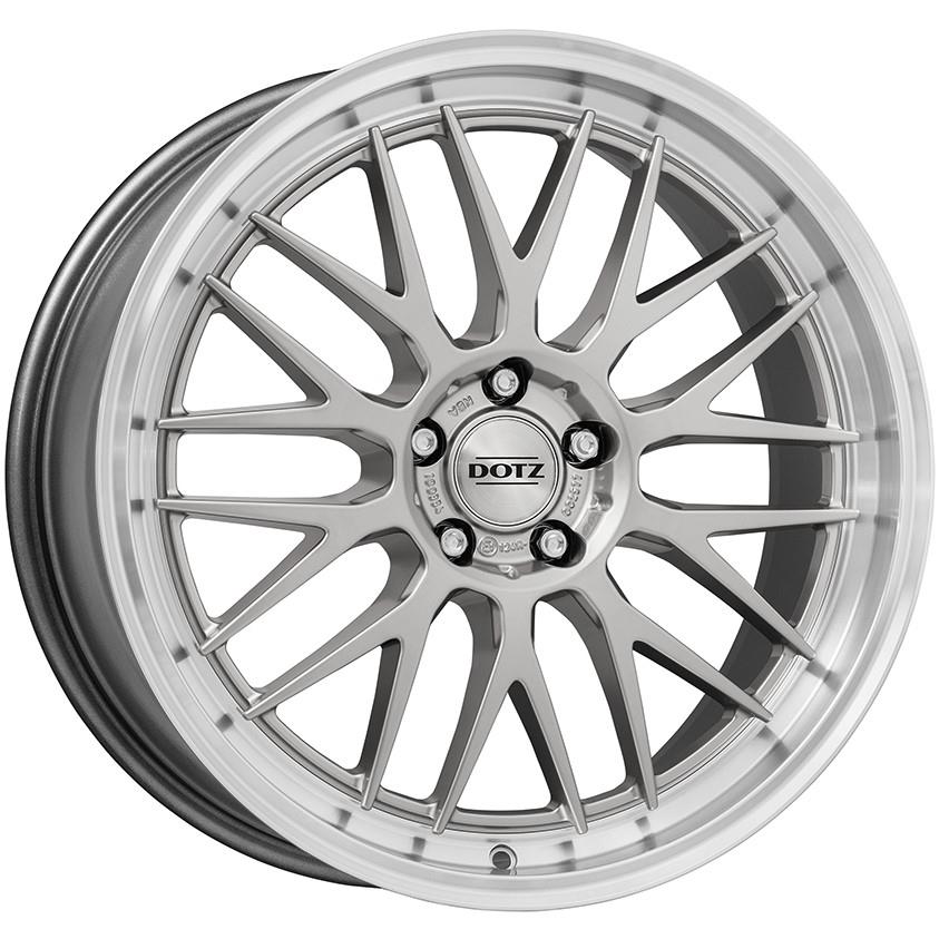 Dotz Bilbao Silver/polished lip 8x17 5x114.3 ET34 CB71,6 60° 715 kg OBIS0SL34