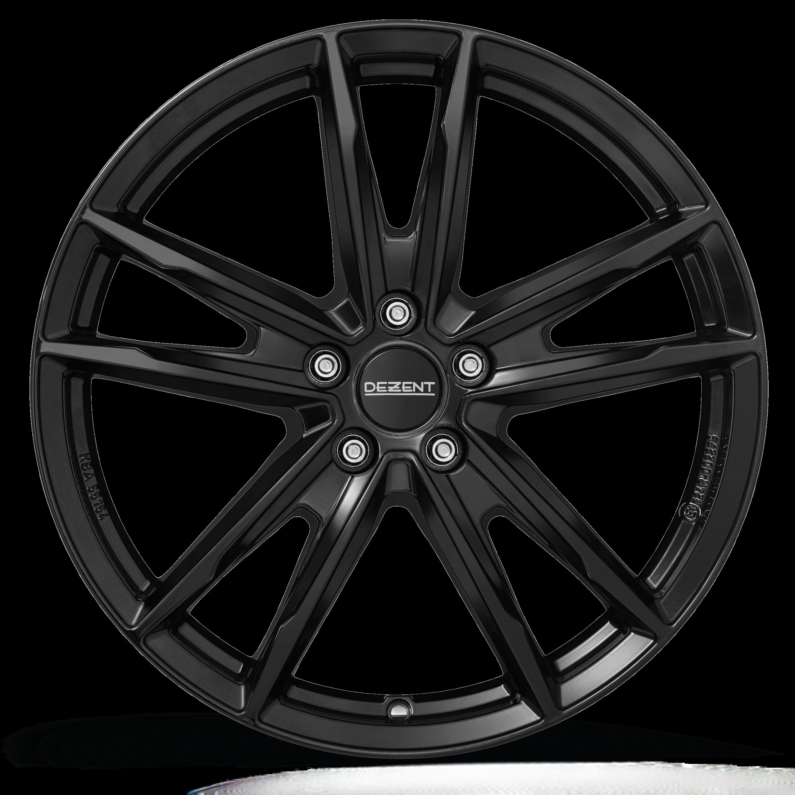Dezent KF Black 7x19 5x114.3 ET32 CB66,1 60° 750 kg TKF9I0BA32E