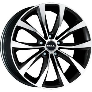 MAK Wolf Black Mirror 8x20 5x114.3 ET35 CB76.0 60° 760 kg F8020WFBM35F