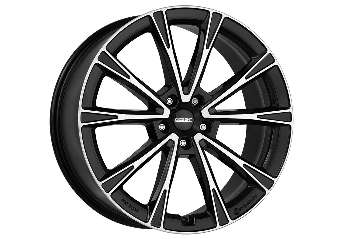 Dezent AR dark Black/polished 8x19 5x108 ET45 CB63,4 60° 810 kg TAR9KHBP45E