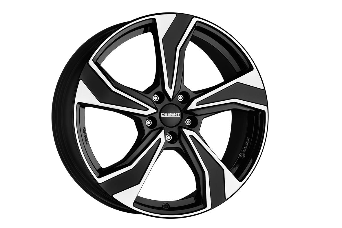Dezent KB dark Black/polished 7,5x19 5x108 ET50 CB63,4 60° 750 kg TKB9JHBP505E
