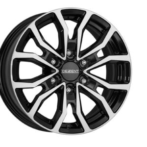 Dezent KC dark Black/polished 8x18 6x139.7 ET35 CB67,1 Flat 1150 kg TKCGDBP35