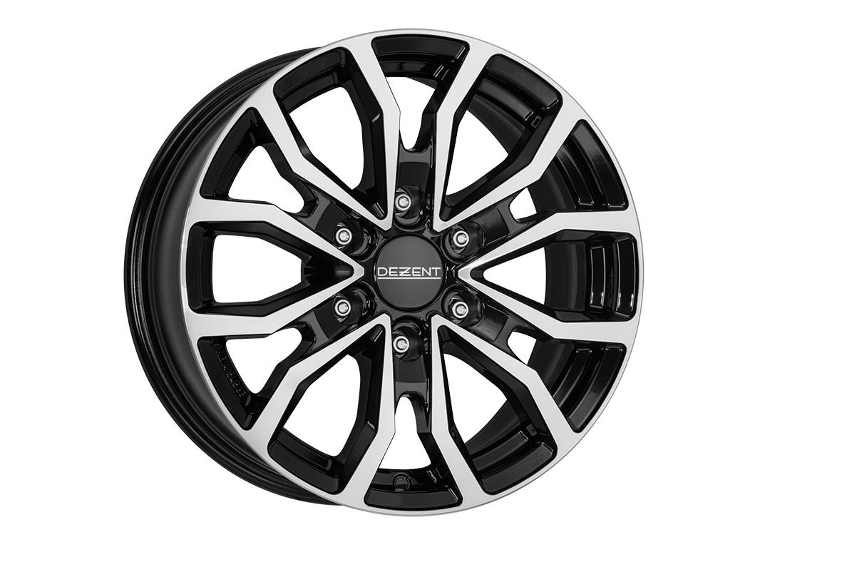 Dezent KC dark Black/polished 8x18 6x139.7 ET35 CB67,1 Flat 1150 kg TKCGDBP35