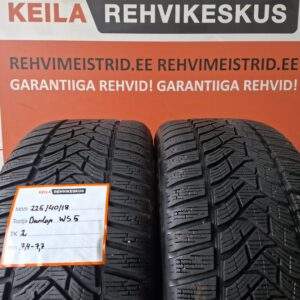 #225/40/18Dunlop Winter Sport5