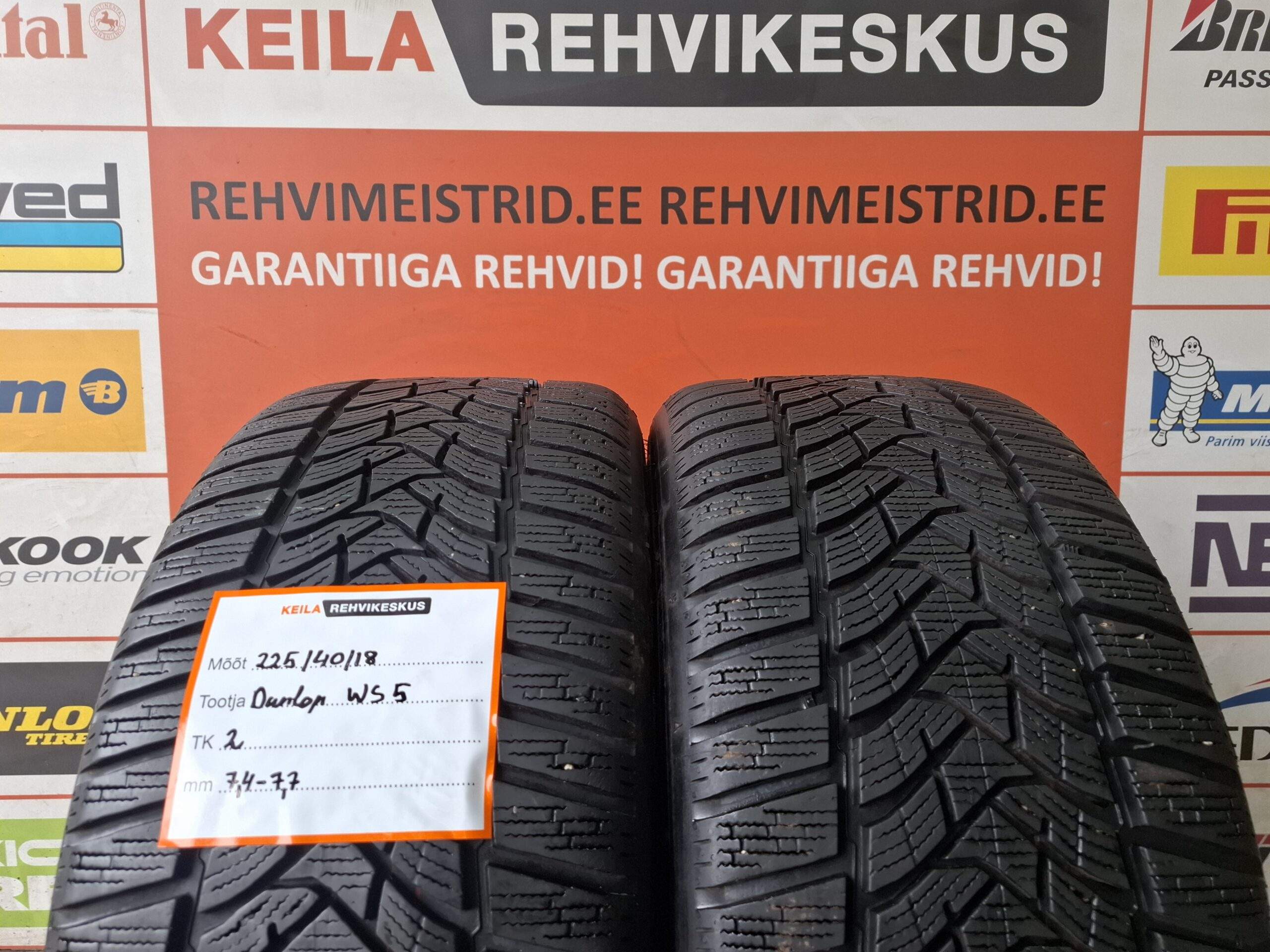 #225/40/18Dunlop Winter Sport5