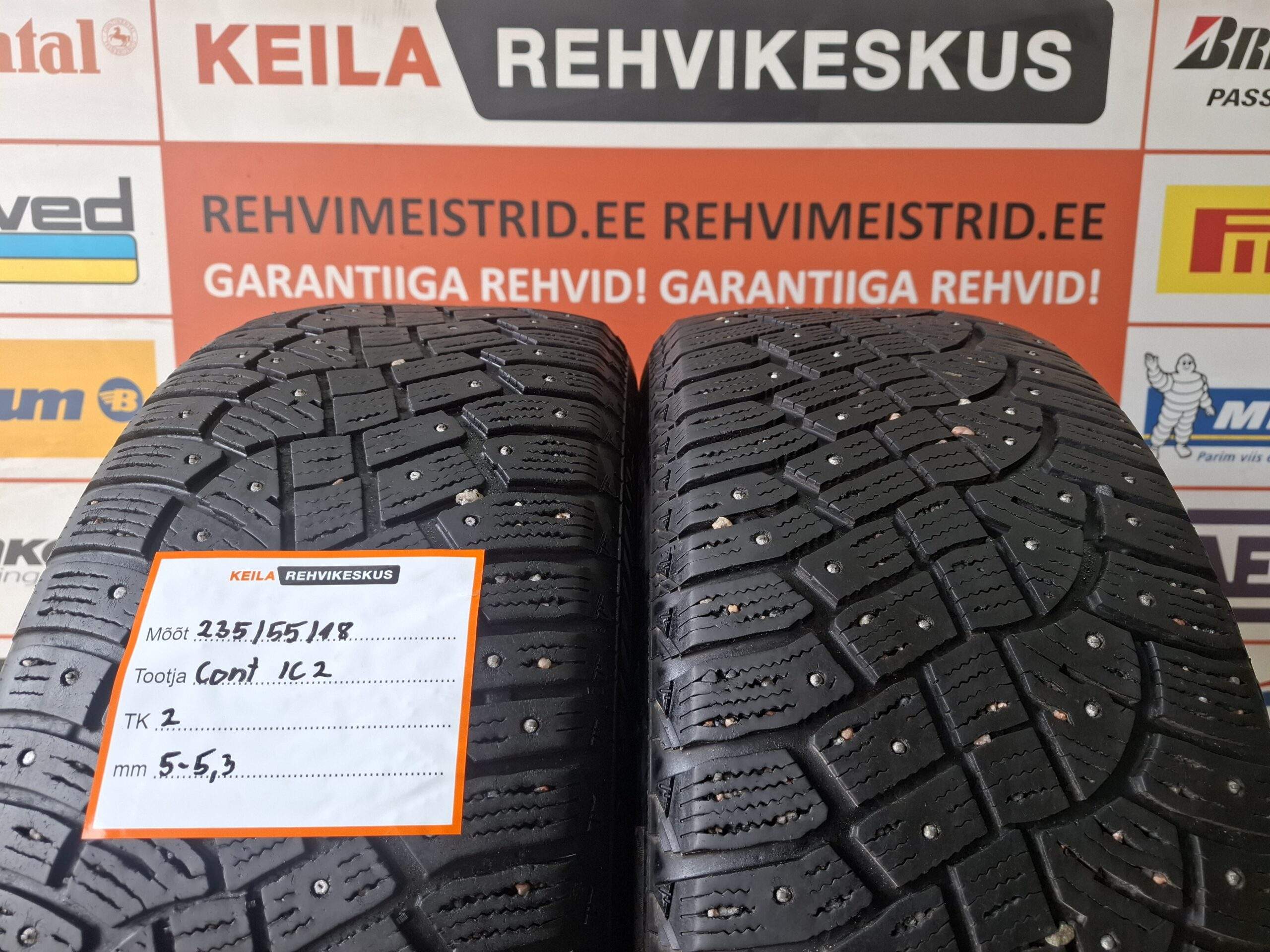 #235/55/18Continental IceContact2
