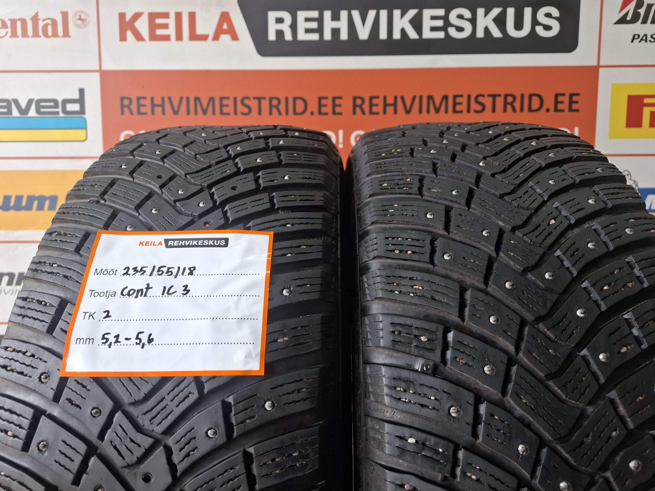 #235/55/18Continental IceContact3
