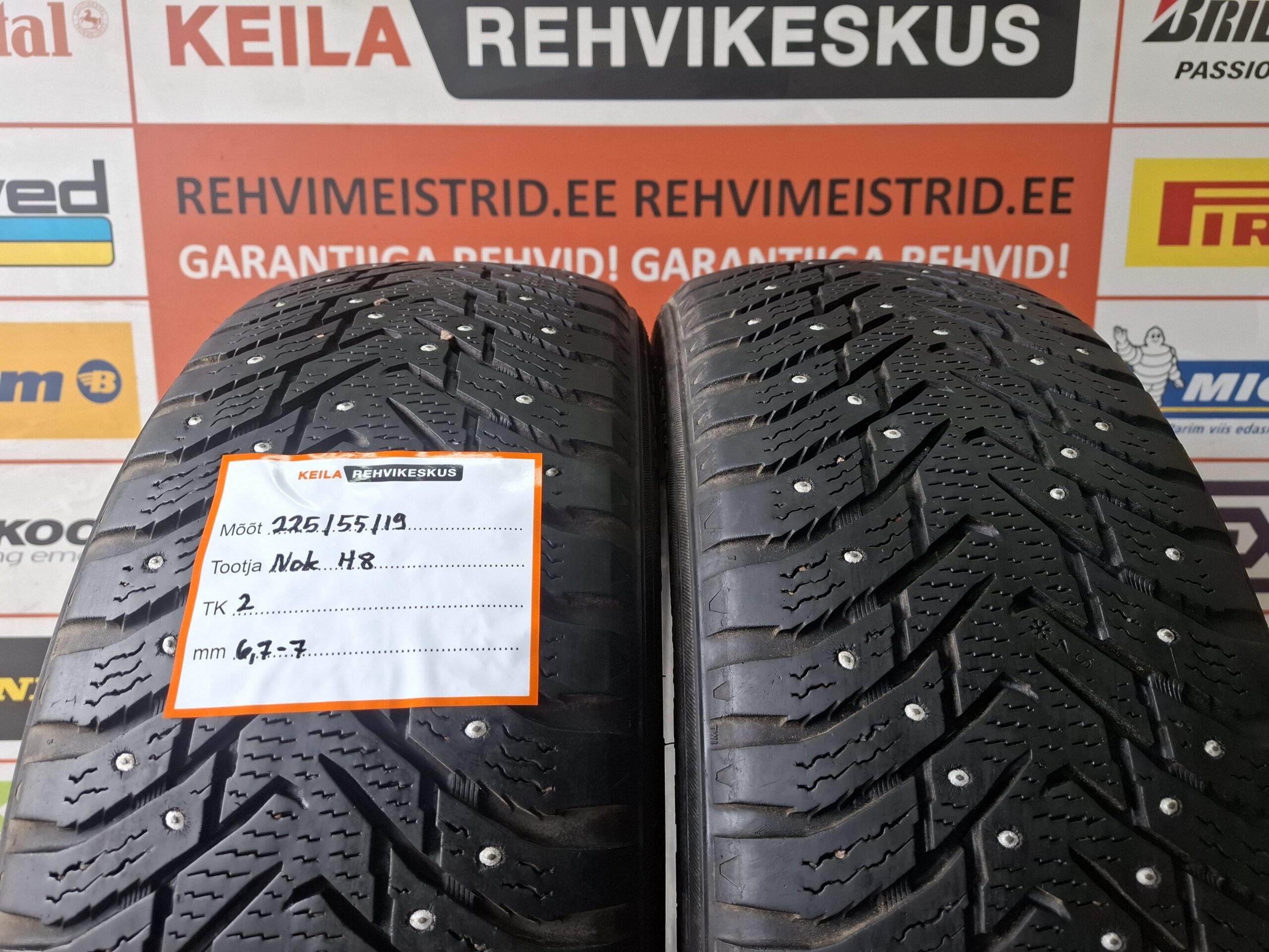 #225/55/19Nokian H8