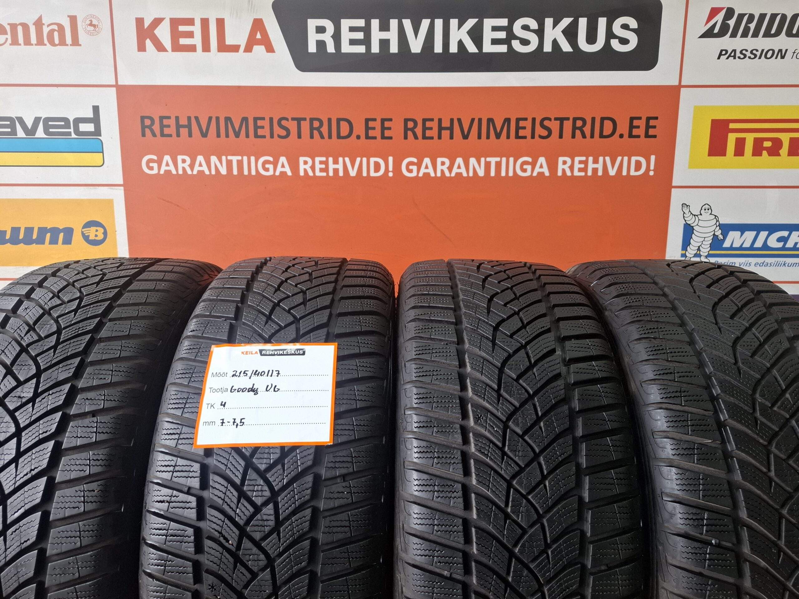 #215/40/17Goodyear UltraGrip