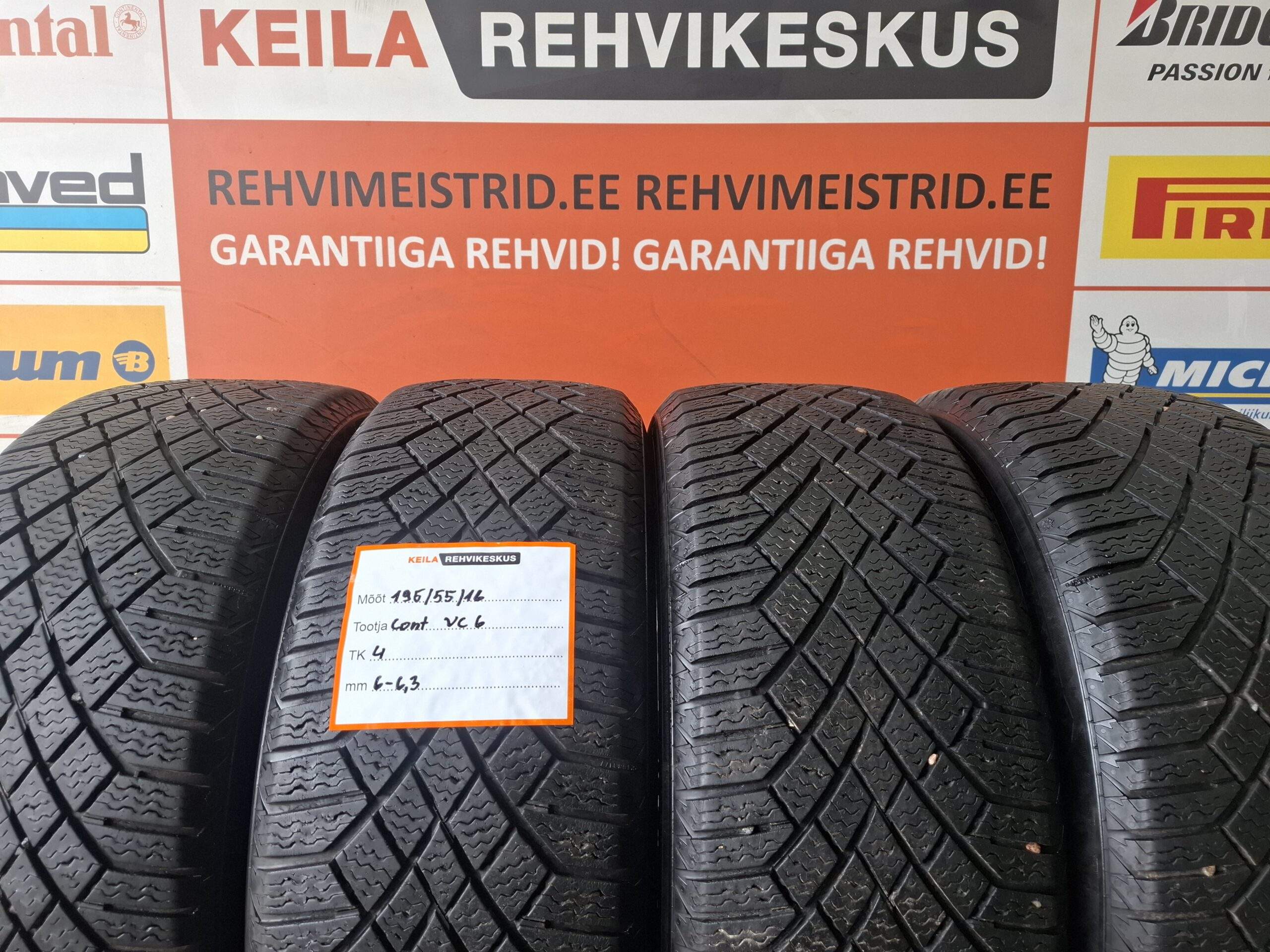 #195/55/16 Continental Viking Contact7