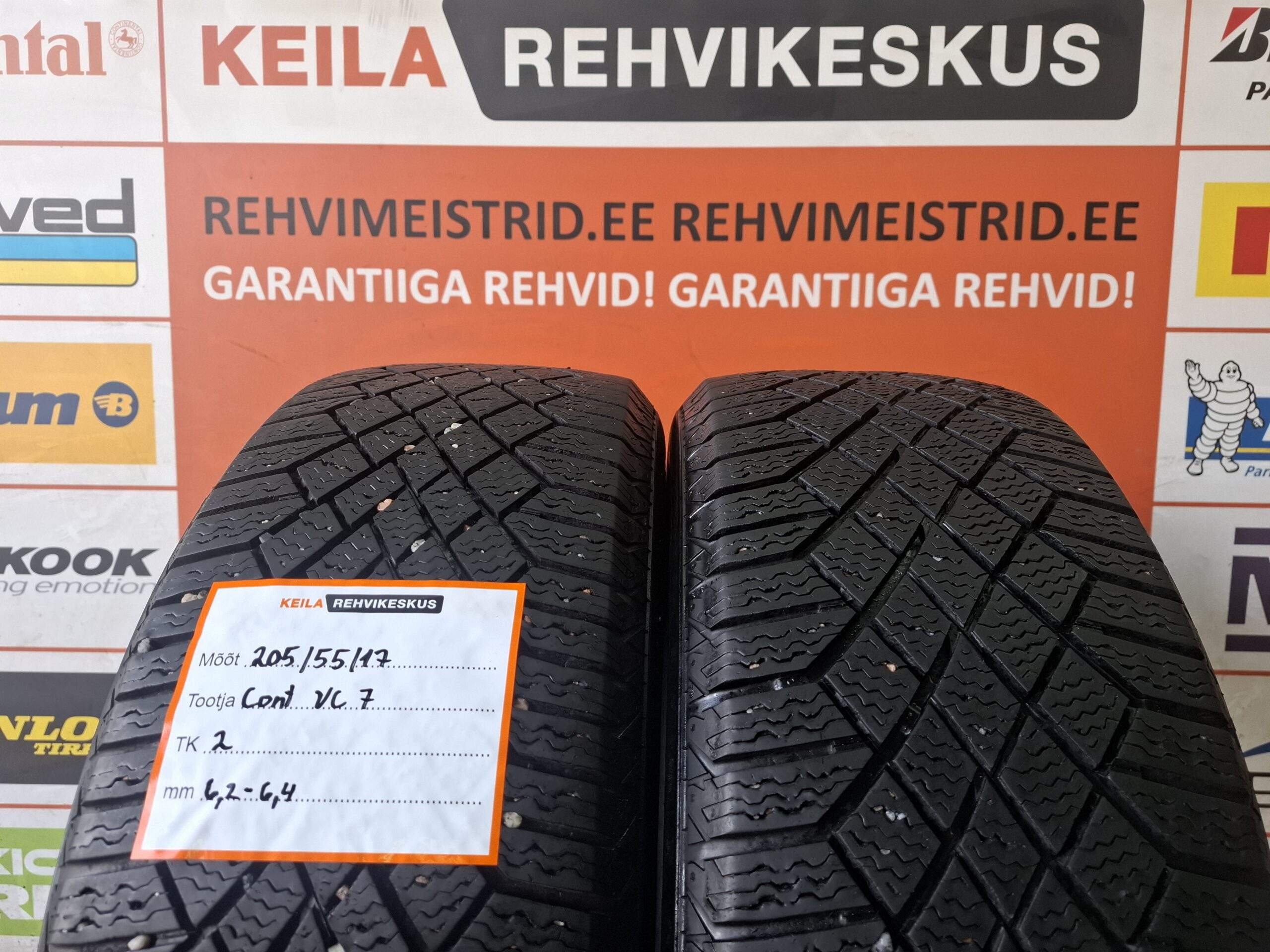 #205/55/17Continental Viking Contact7