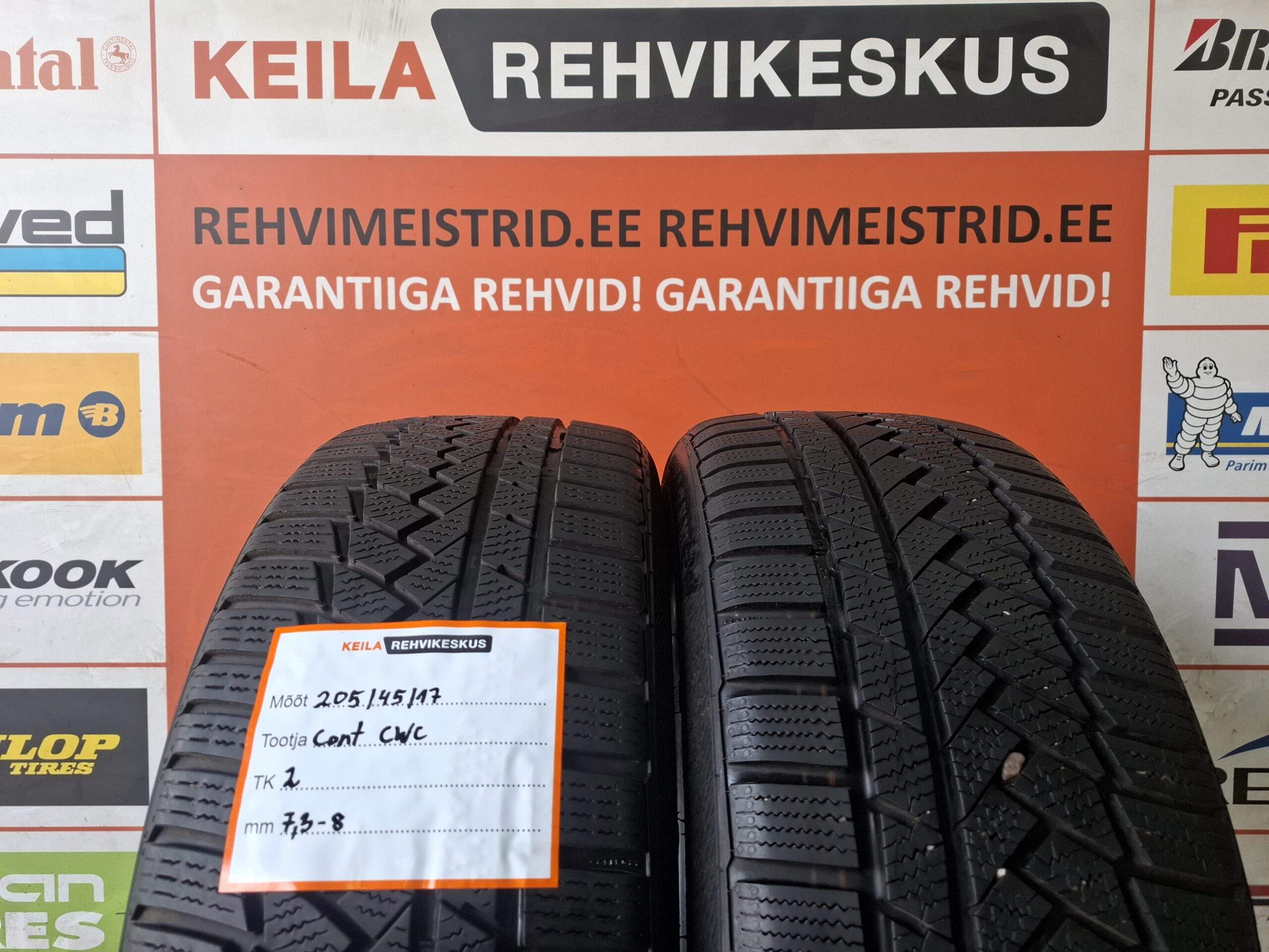 #205/45/17Continental ContiWinterContact