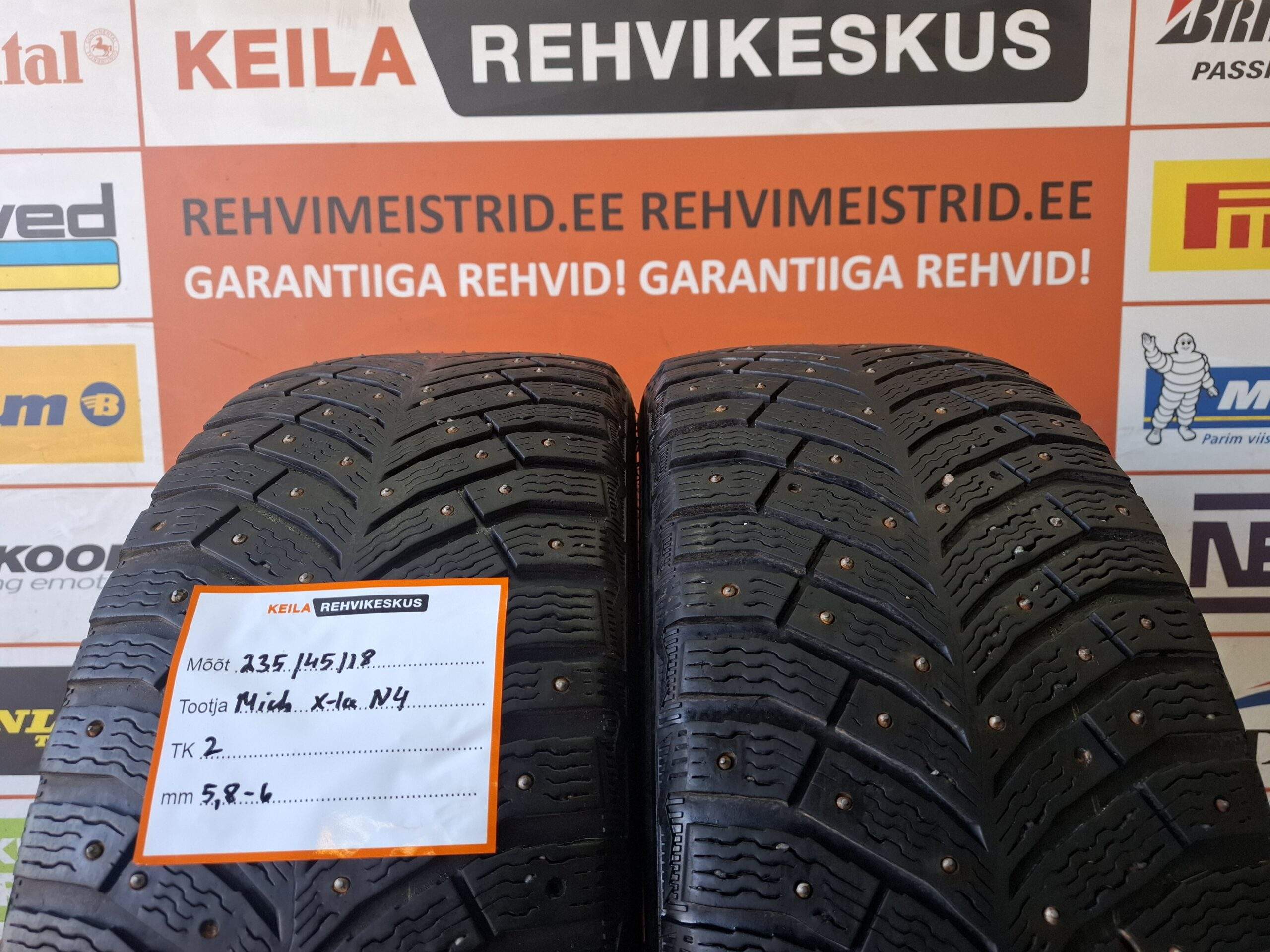 235/45/18Michelin X-Ice North4