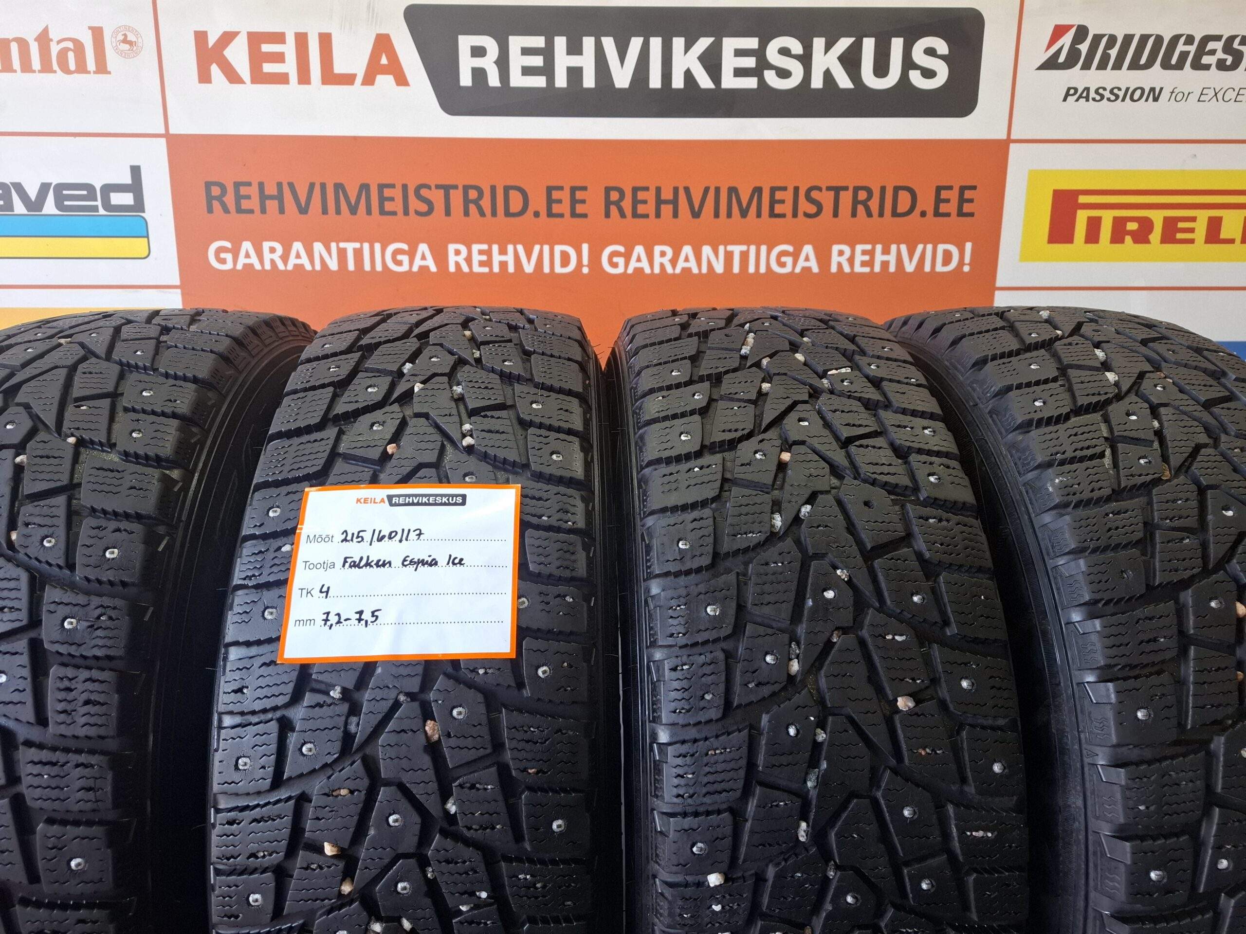#215/60/17Falken Espia Ice