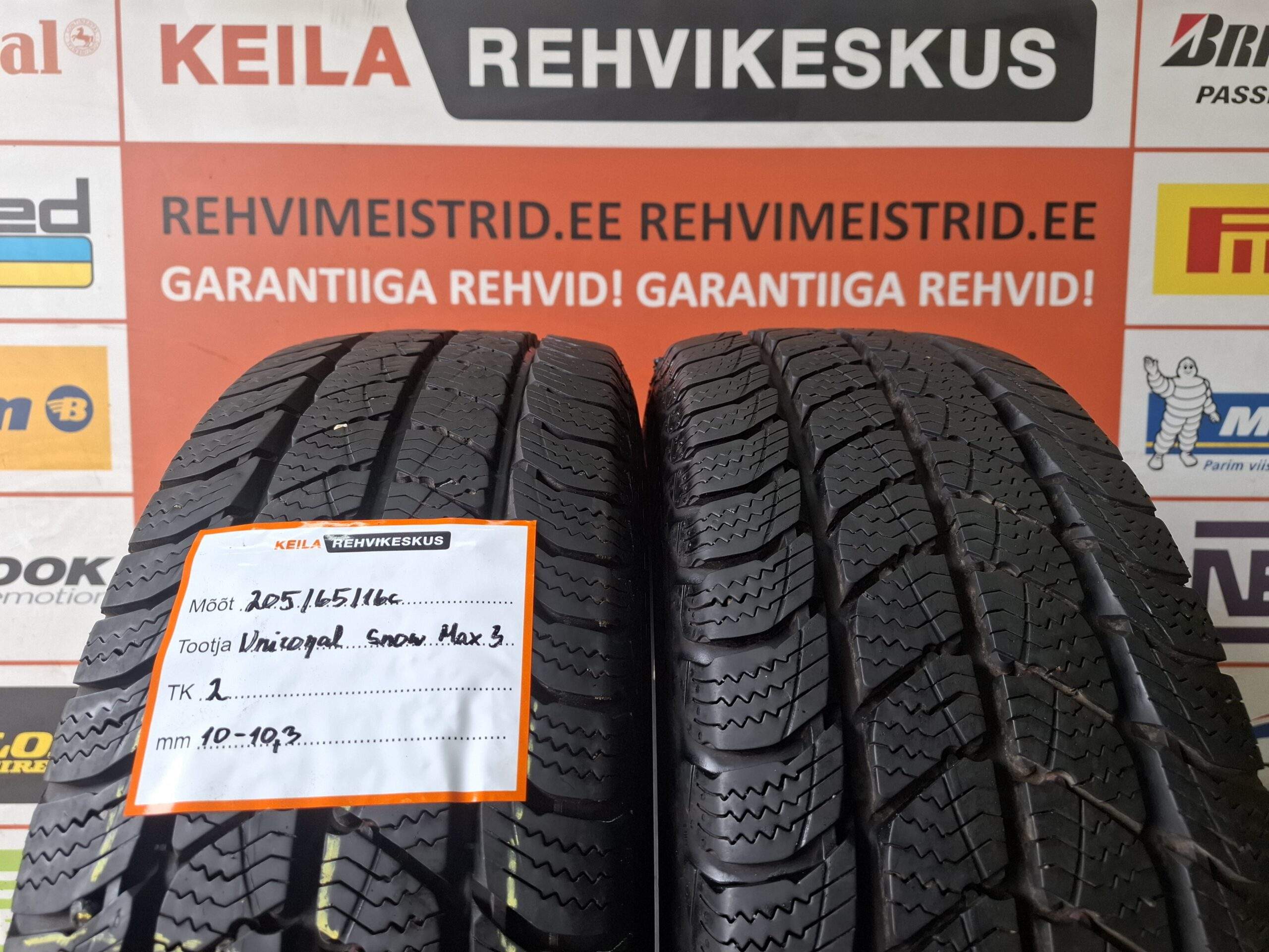 #205/65/16C Uniroyal Snow Max3