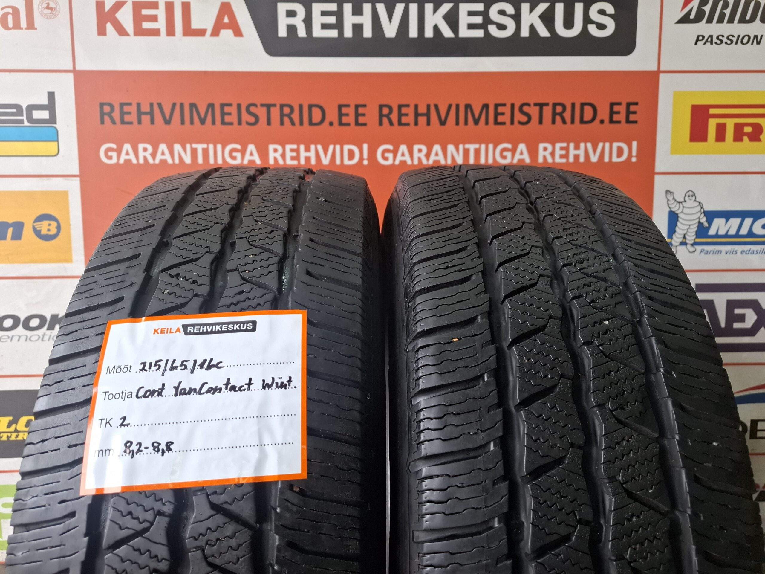 #215/65/16C Continental VanContact Winter