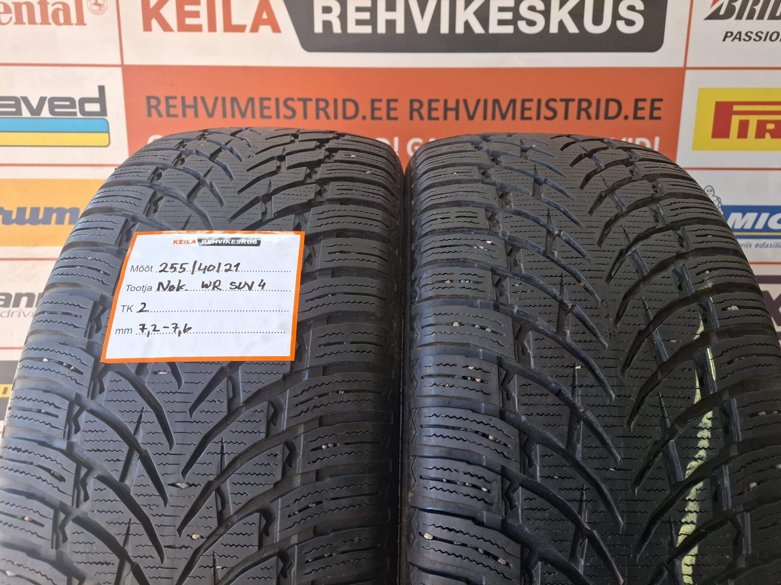 #255/40/21 Nokian WR SUV4
