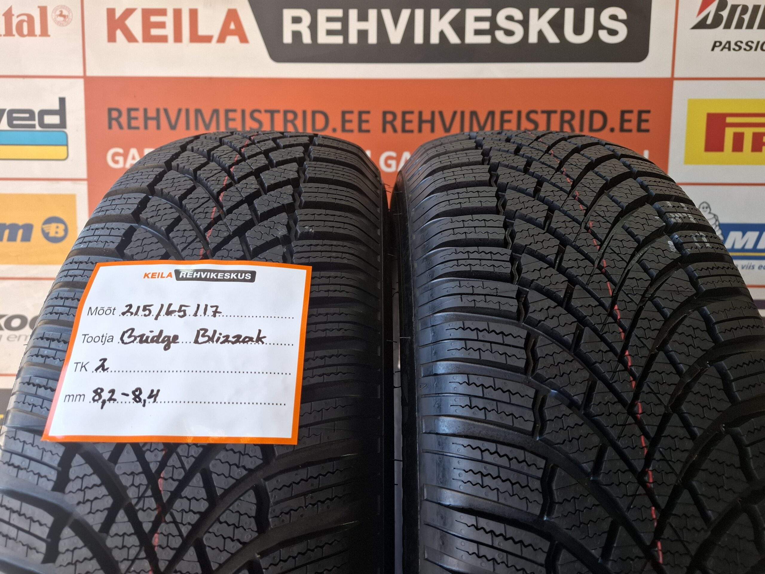 #215/65/17 Bridgestone Blizzak