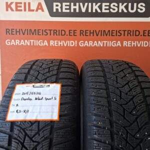 #205/55/16 Dunlop Winter Sport 5