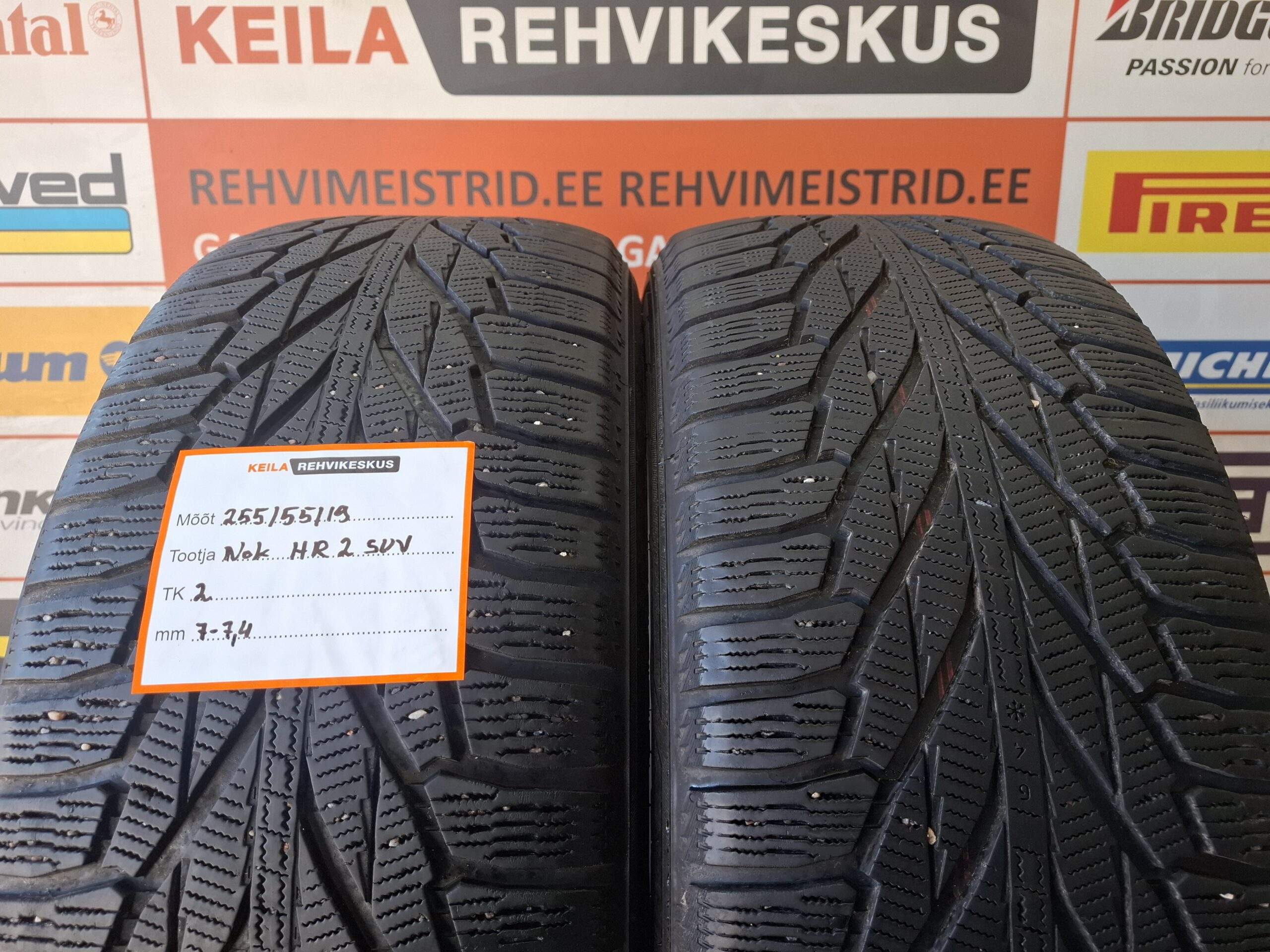 #255/55/19 Nokian HR2 SUV