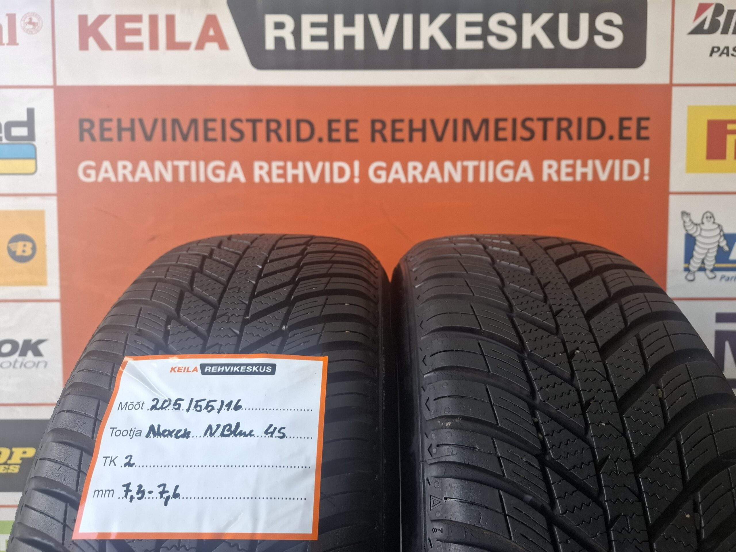 #205/55/16 Nexen NBlue 4S