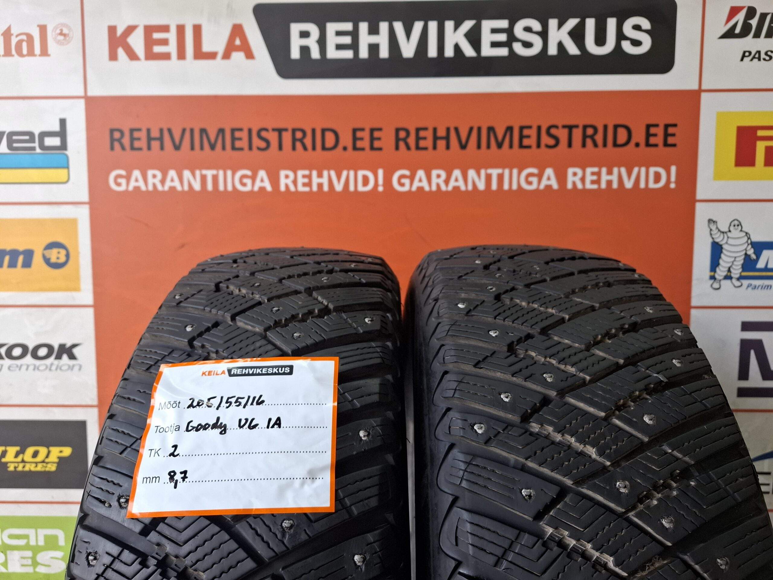 #205/55/16 Goodyear UltraGrip IceArtic