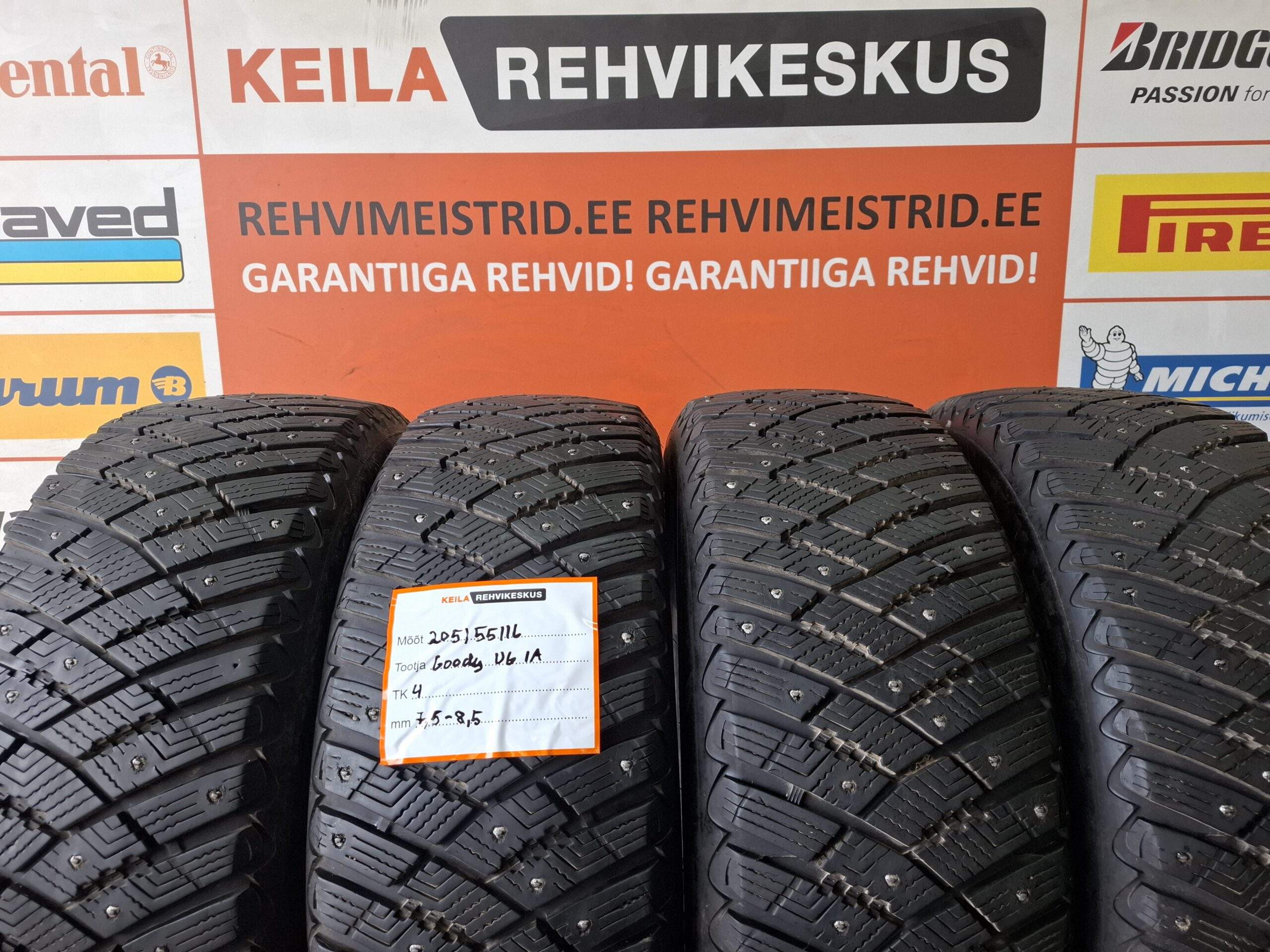#205/55/16 Goodyear UltraGrip Ice Artic