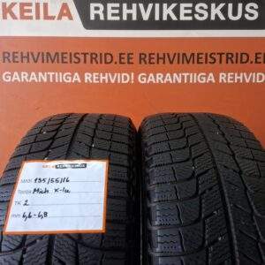 #195/55/16 Michelin X-Ice