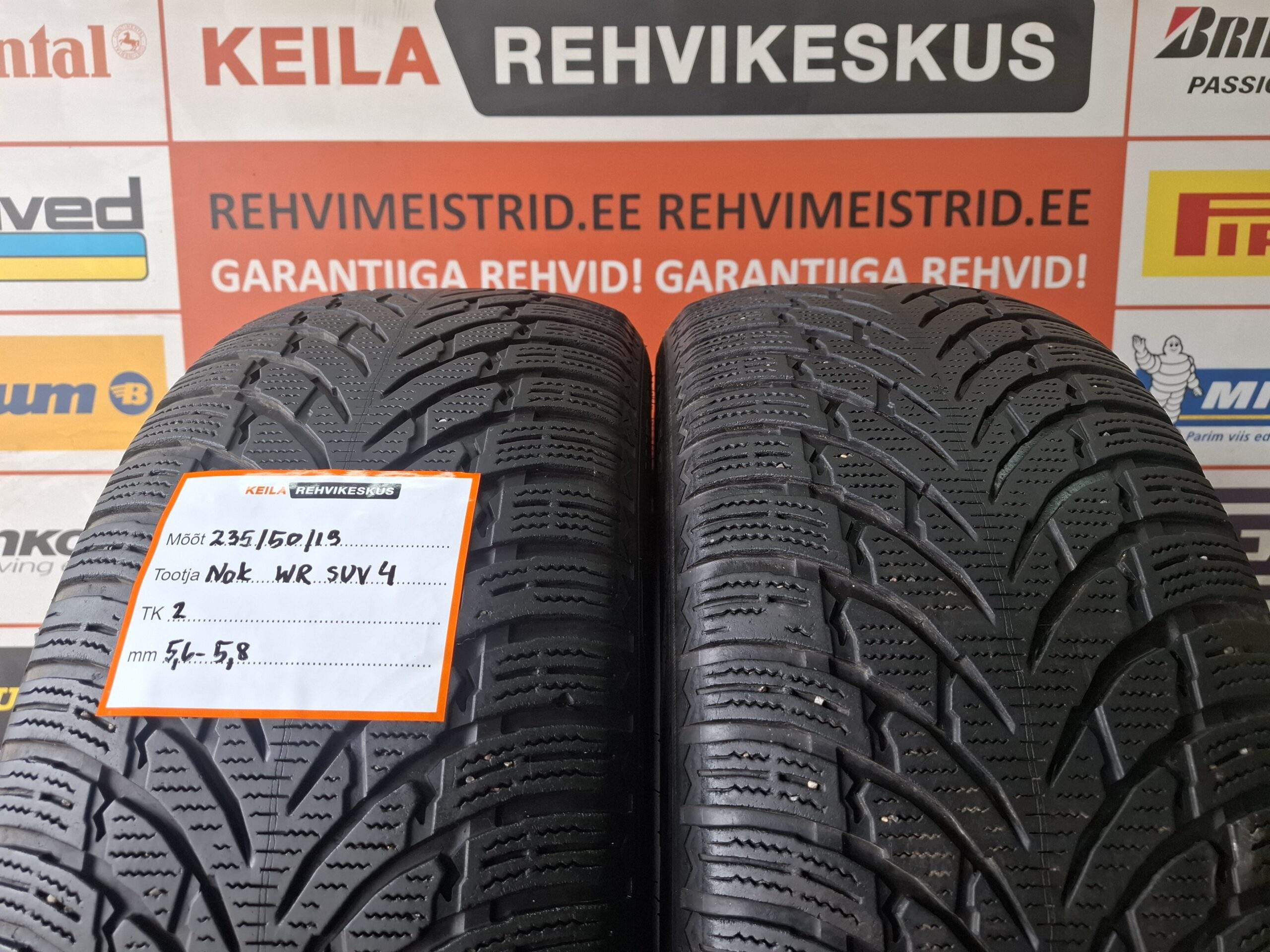 #235/50/19 Nokian WR SUV 4