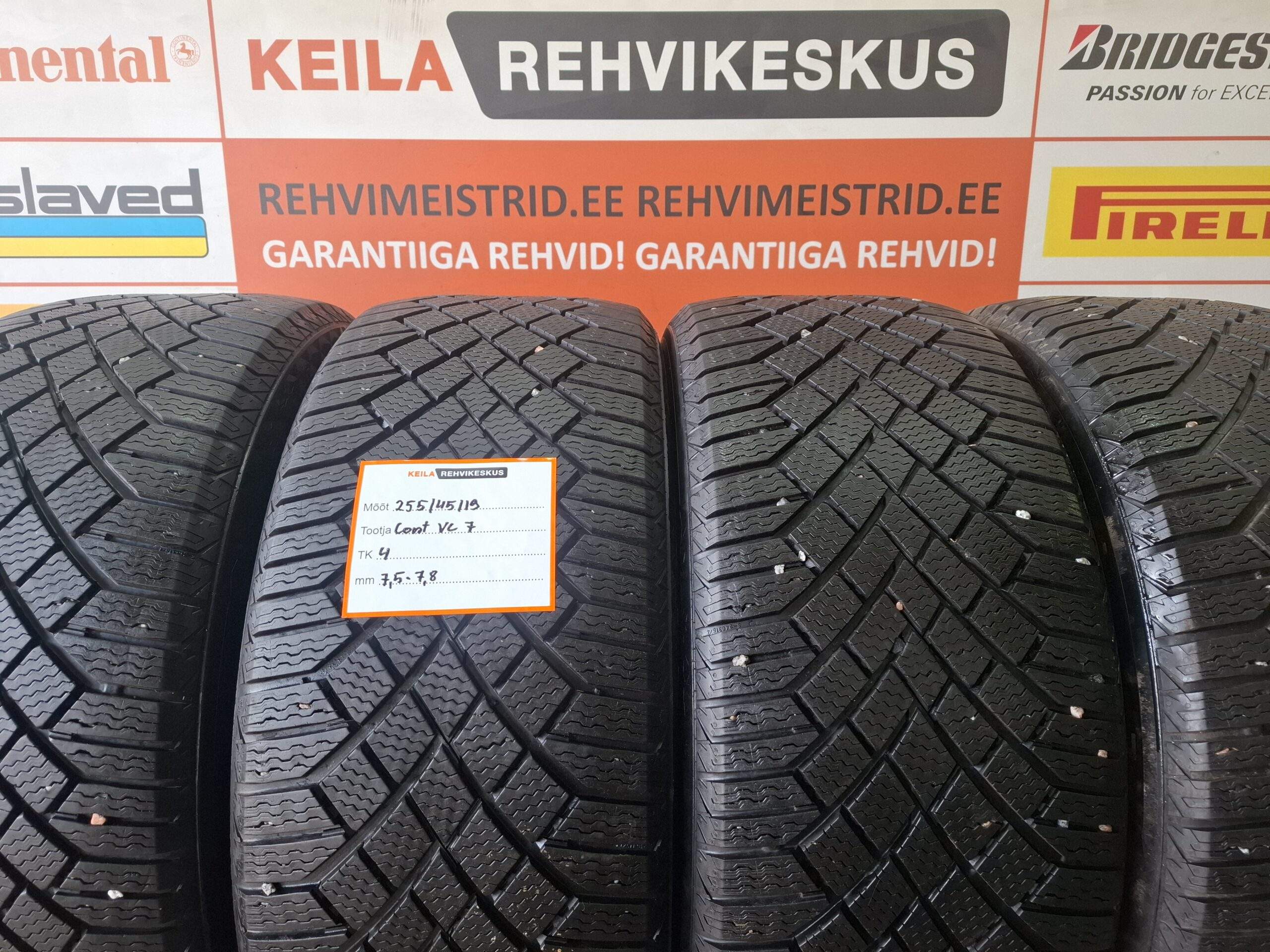 #255/45/19 Continental Viking Contact7